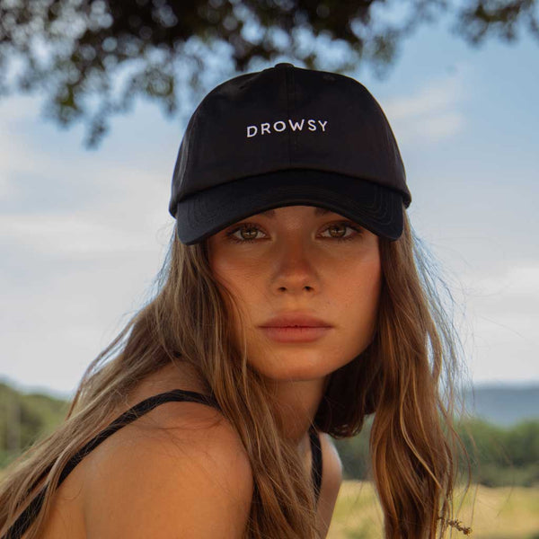 Drowsy Silk Cap - Black Jade