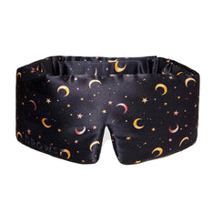 Starry pattern Drowsy sleep mask on white background