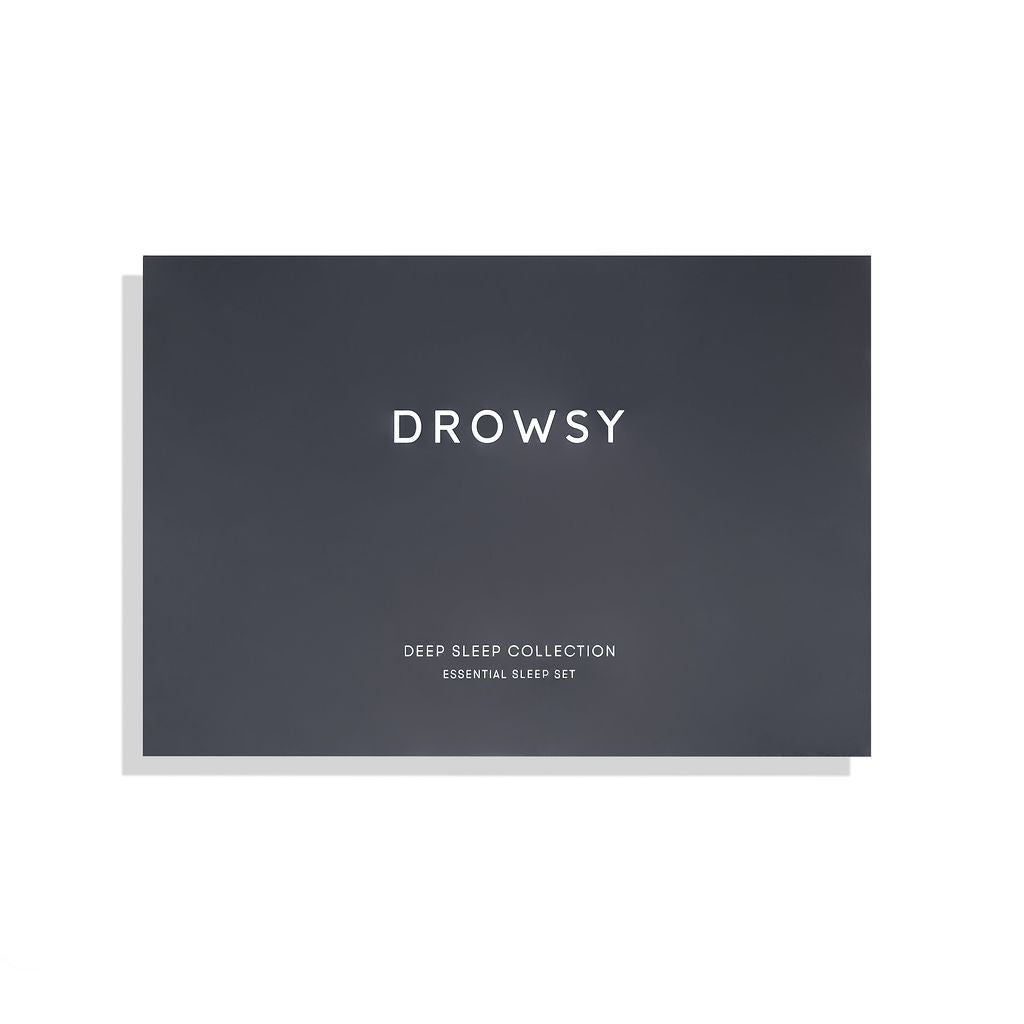 Drowsy Moonlight Shadow Sleep Set on a white background